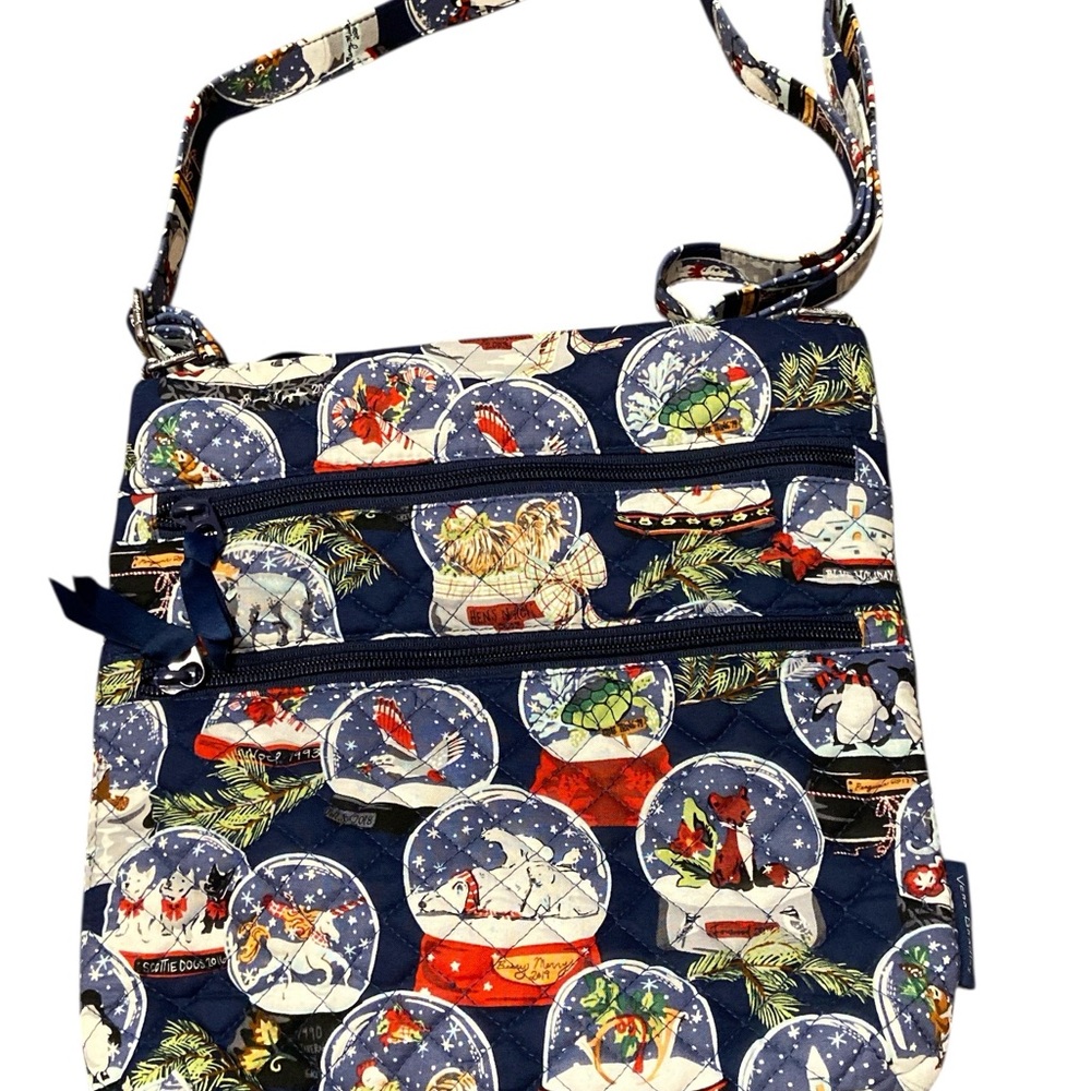 Vera Bradley Snow Globe Print Crossbody Bag
